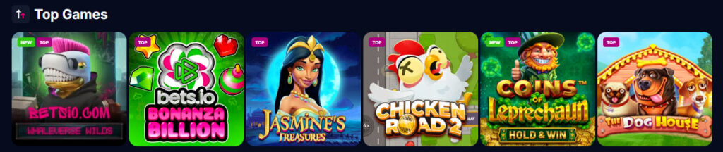 Top-Spiele Betsio Casino